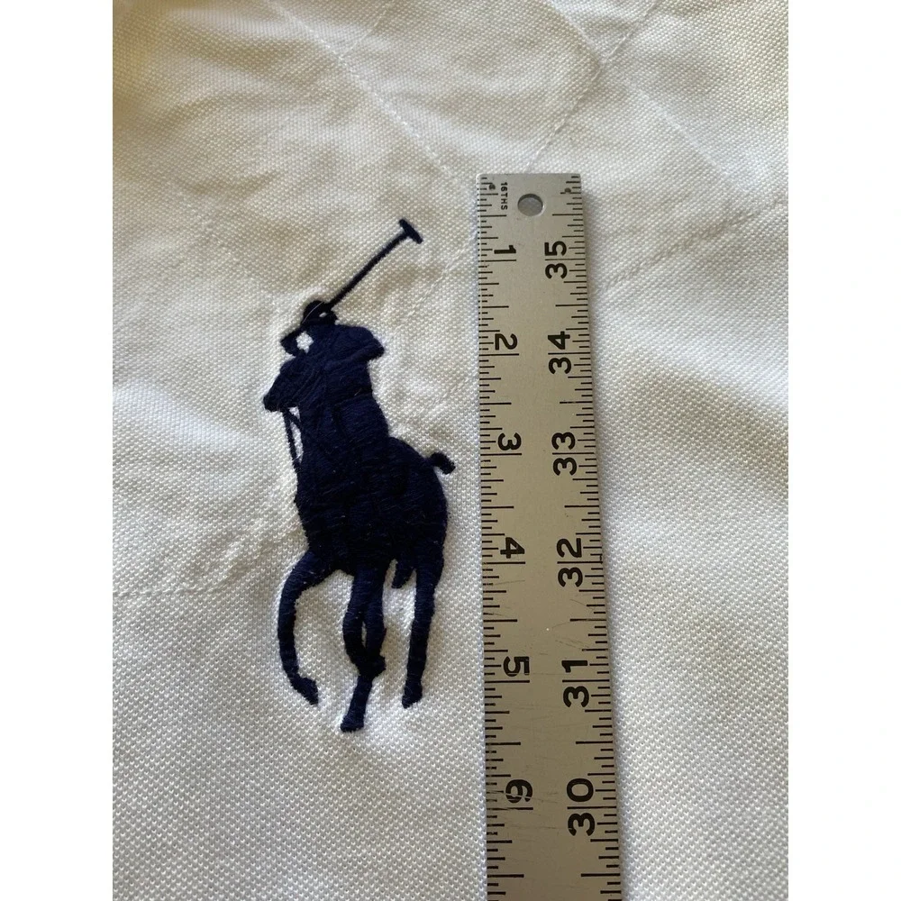 Ralph Lauren Big Pony Polo 90s Shirt 2XLT Tall Rugby Preppy Golf s42